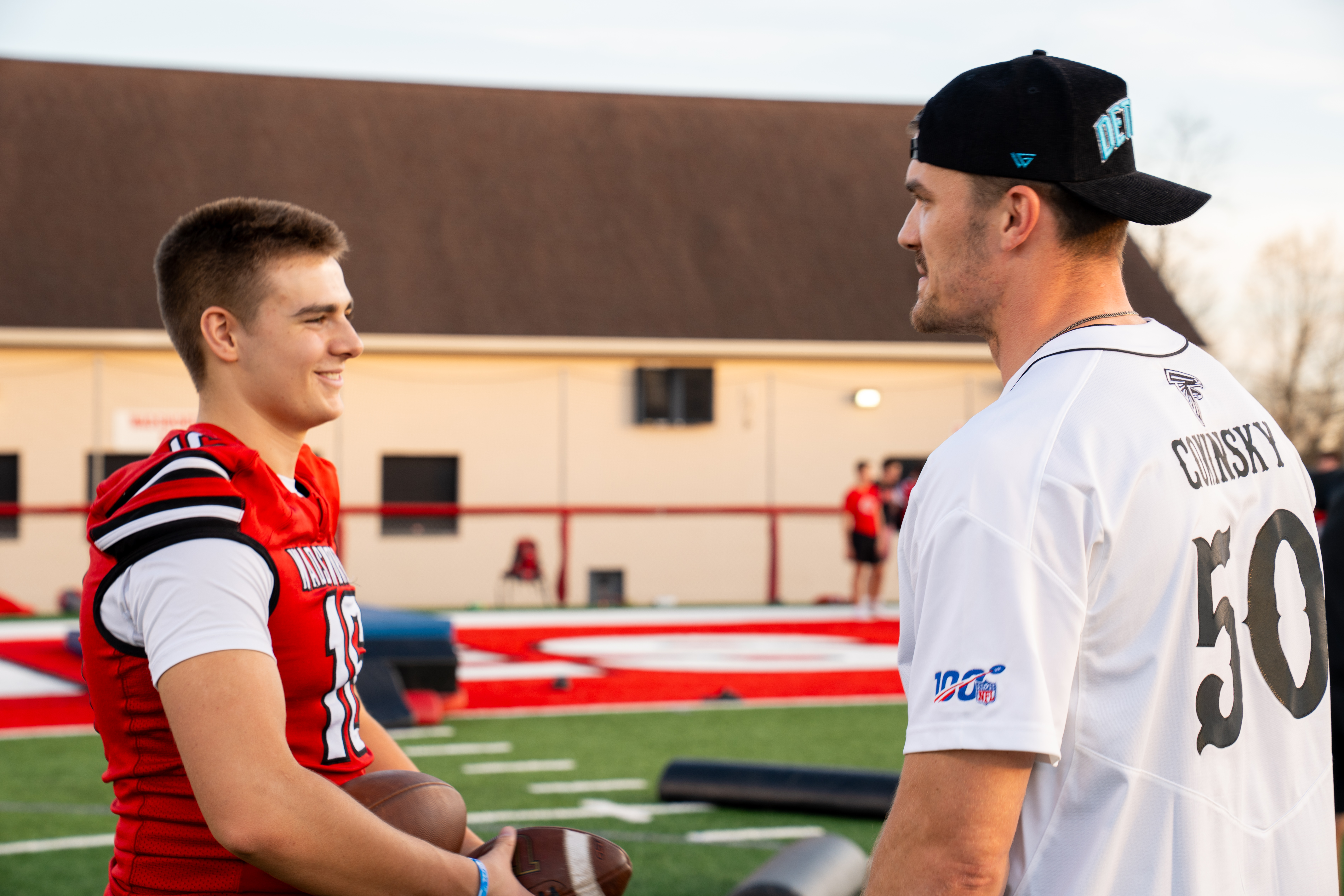 Youth football camp